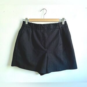 Black Zara cotton shorts NWOT